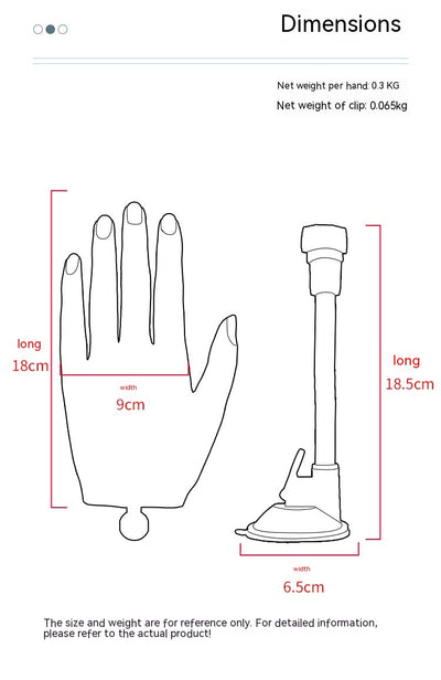 Mano de Práctica de Silicona para Manicura - Modelo Profesional - Image 17