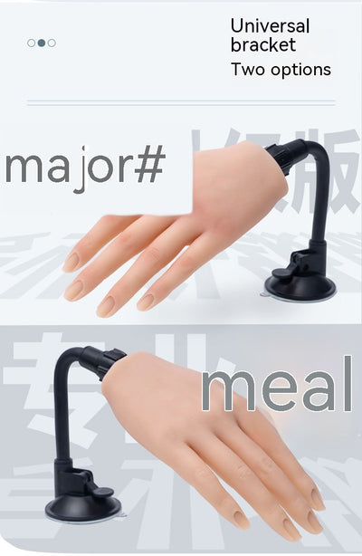 Mano de Práctica de Silicona para Manicura - Modelo Profesional - Image 22