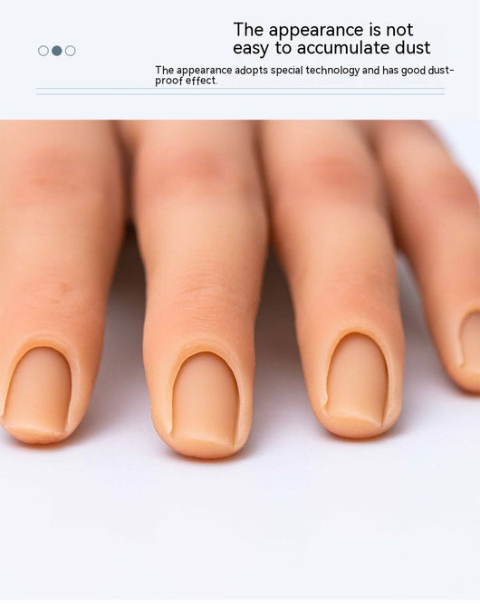 Mano de Práctica de Silicona para Manicura - Modelo Profesional - Image 27
