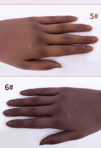 Mano de Práctica de Silicona para Manicura - Modelo Profesional - Image 31