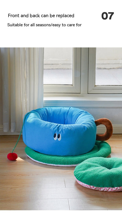 Cama Cómoda para Perros Pequeños - Diseño 4 Estaciones Universal - Image 20