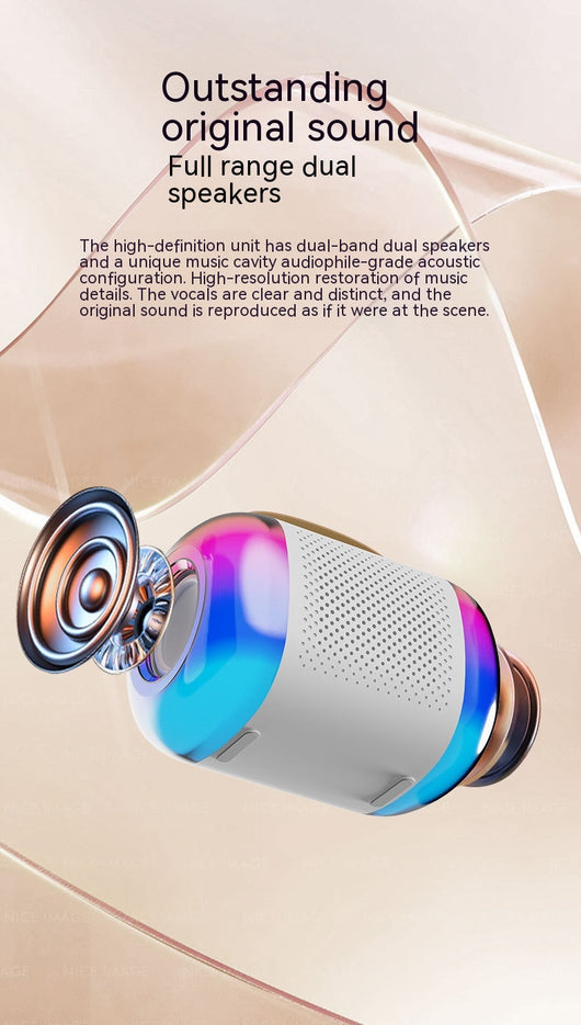 Parlante Karaoke Portátil con Micrófono Integrado y Bluetooth - Image 35