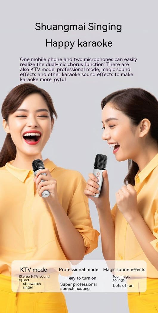 Parlante Karaoke Portátil con Micrófono Integrado y Bluetooth - Image 43