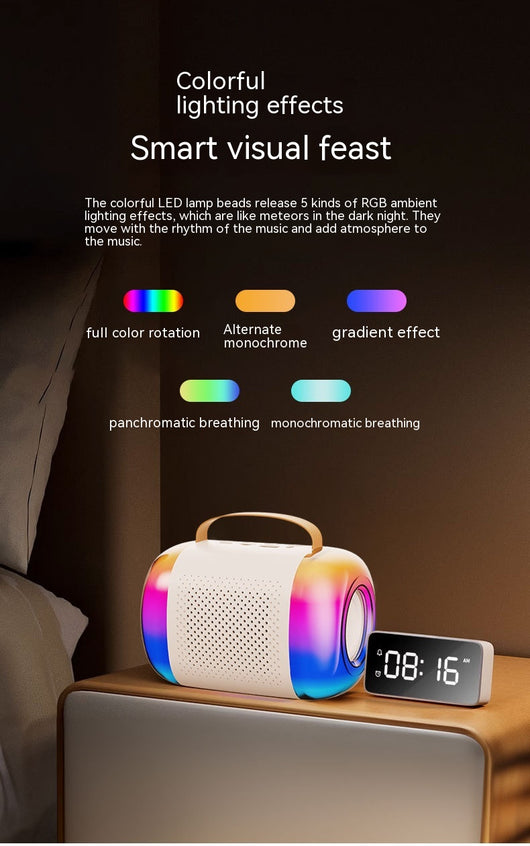Parlante Karaoke Portátil con Micrófono Integrado y Bluetooth - Image 45