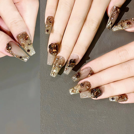 Stickers de Uñas Brillantes con Cristales - Diseño Premium - Image 12