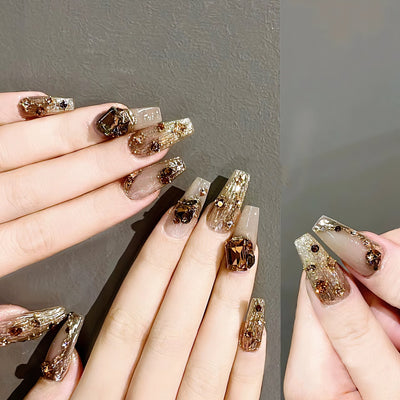 Stickers de Uñas Brillantes con Cristales - Diseño Premium - Image 18