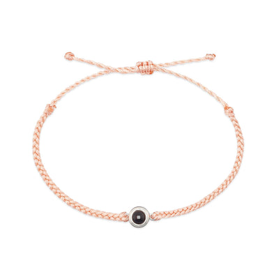 Pulsera de Proyección de Foto Personalizada Tejida a Mano - Joya de Pareja para Hombre y Mujer - Image 40