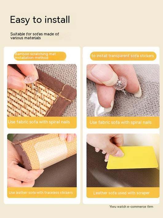 Protector Resistente para Sofá - Juguete Interactivo Anti-arañazos para Gatos - Image 13