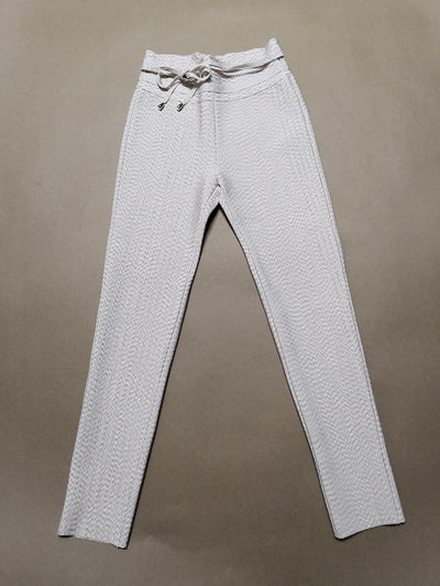 Leggings Casuales de Cintura Alta con Banda Elástica - Colores Lisos - Image 39