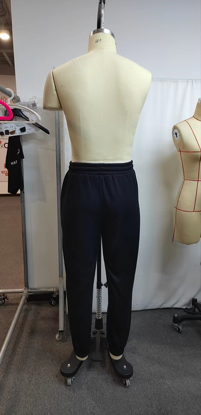 Pantalones Casuales Minimalistas Estampados para Otoño - Image 11