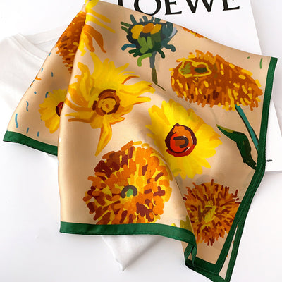 Pañuelo Vintage Girasol para Mujer - Estilo Clásico y Elegante - Image 59
