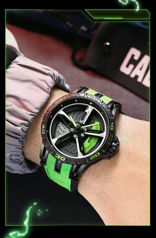 Reloj Hombre Diseño Hueco Tridimensional - Image 13