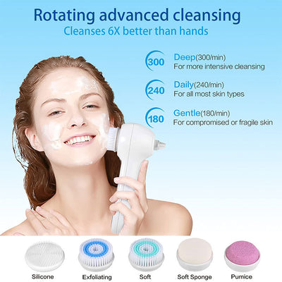 Cepillo Facial Eléctrico Limpiador de Poros y Puntos Negros - Image 18