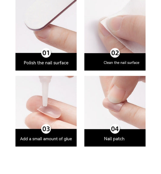 Pegatinas de Uñas con Cristales Brillantes Hechas a Mano - Image 11