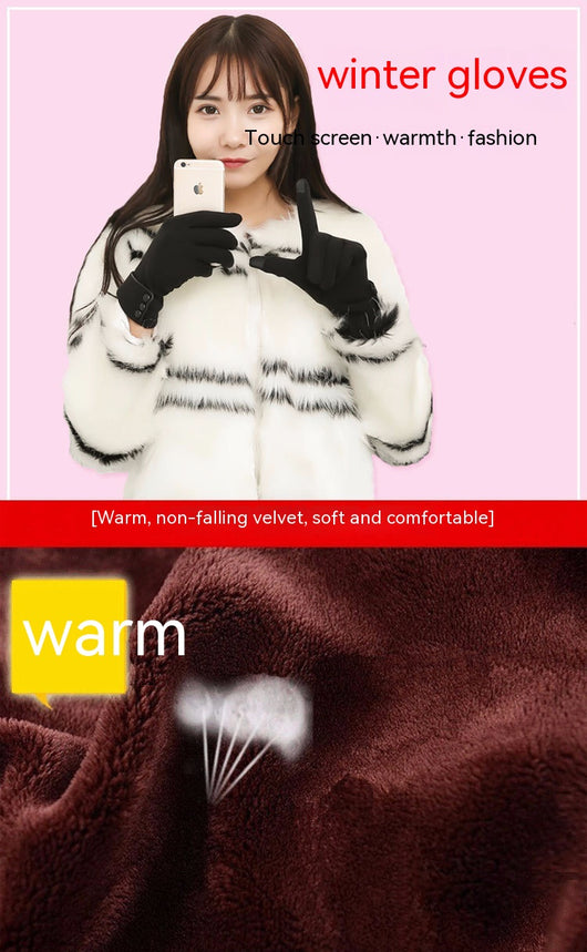 Guantes Térmicos de Forro Polar para Ciclismo Invernal - Image 36