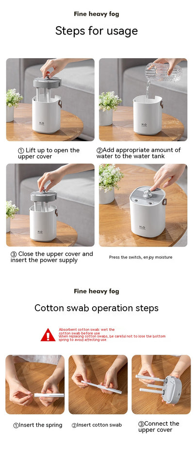 Humidificador Portátil Dual Spray con Niebla Densa para Hogar y Oficina - Image 15