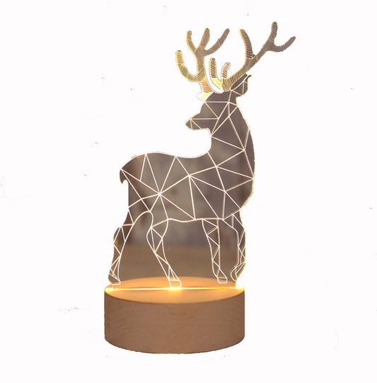 Lámpara 3D Decorativa de Noche