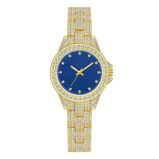 Reloj de Moda para Mujer con Diamantes Completos - Image 4