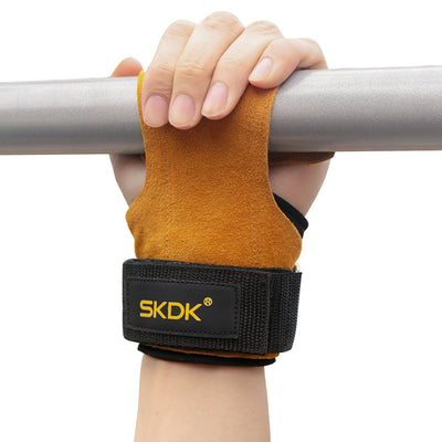 Protector de Palmas de Cuero Genuino para Fitness y Entrenamiento - Image 3