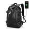 Mochila de Cuero con Carga USB