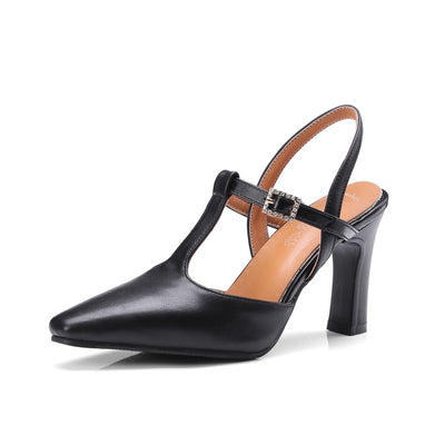 Sandalias de Tacón Grueso Verano - Diseño Europeo y Americano para Mujer - Image 2