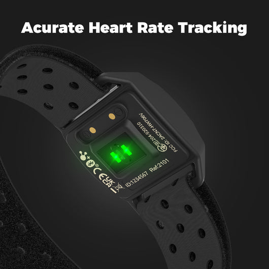 Brazalete Deportivo Impermeable con Monitor de Frecuencia Cardíaca para Ciclismo - Image 14