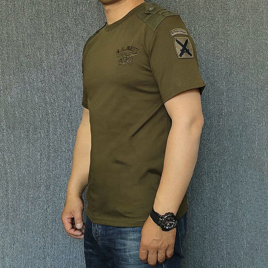 Playera Manga Larga Camuflaje Táctica de Algodón Premium para Hombre - Image 15