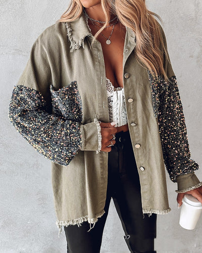 Blusa de Hombros Descubiertos con Patrón Serpentina para Mujer - Image 16
