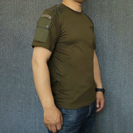 Playera Manga Larga Camuflaje Táctica de Algodón Premium para Hombre - Image 33