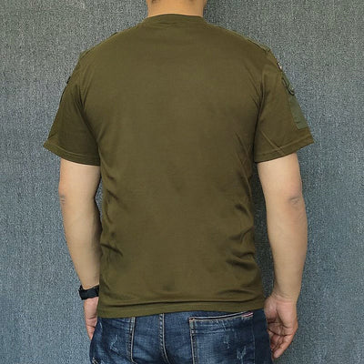 Playera Manga Larga Camuflaje Táctica de Algodón Premium para Hombre - Image 34