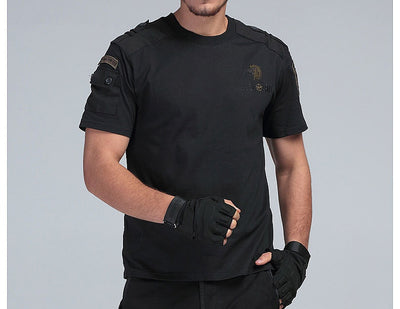 Playera Manga Larga Camuflaje Táctica de Algodón Premium para Hombre - Image 35