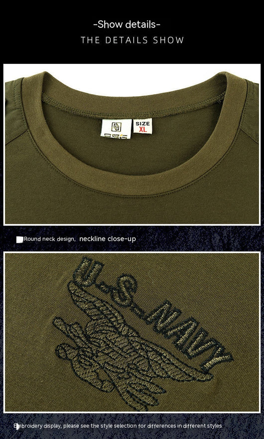 Playera Manga Larga Camuflaje Táctica de Algodón Premium para Hombre - Image 41