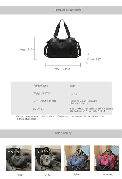 Bolsa de Viaje Impermeable de Gran Capacidad para Viajes Cortos - Image 21