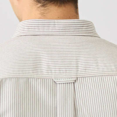 Camisa Oxford Casual a Rayas para Hombre - Manga Larga Clásica - Image 21
