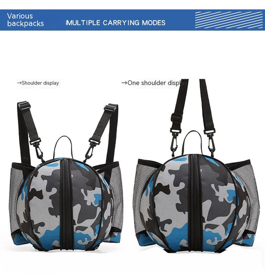 Bolsa de Entrenamiento Baloncesto Convertible con Opción de Hombro Simple y Doble - Image 28