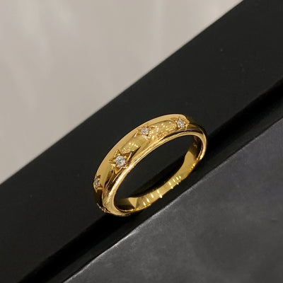 Anillo de Pareja en Plata 925 Eight Stars - Símbolo de Amor Eterno - Image 10