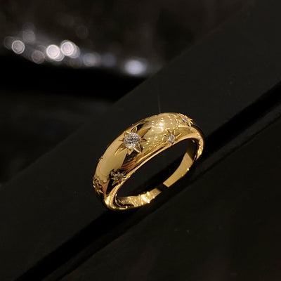 Anillo de Pareja en Plata 925 Eight Stars - Símbolo de Amor Eterno - Image 11