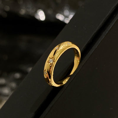 Anillo de Pareja en Plata 925 Eight Stars - Símbolo de Amor Eterno - Image 13