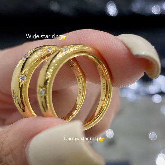 Anillo de Pareja en Plata 925 Eight Stars - Símbolo de Amor Eterno - Image 17