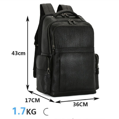 Mochila para Laptop de Cuero Genuino 156 Pulgadas - Capacidad Profesional - Image 7