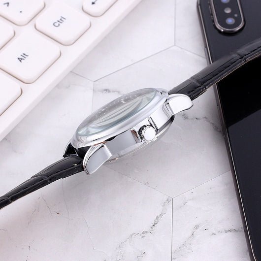 Reloj Automático Esqueleto Transparente para Hombre - Image 18