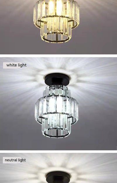 Lámpara de Techo Minimalista de Cristal para Recámara - Image 20