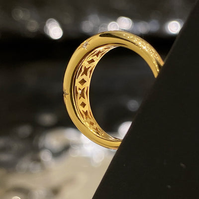 Anillo de Pareja en Plata 925 Eight Stars - Símbolo de Amor Eterno - Image 20