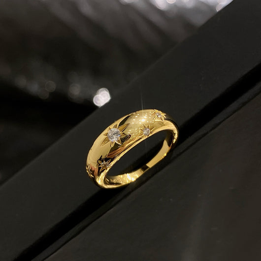 Anillo de Pareja en Plata 925 Eight Stars - Símbolo de Amor Eterno - Image 28