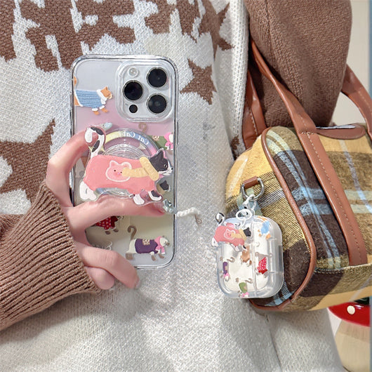 Funda Protectora para Auriculares Diseño Perro Salchicha Degradado - Image 16