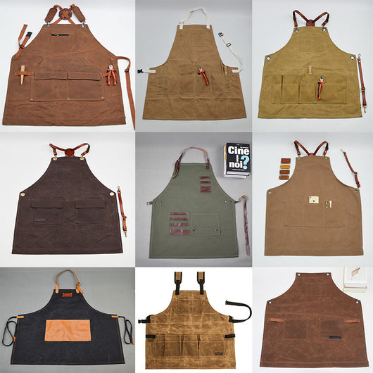 Delantal de Cuero Genuino Cowhide - Image 12