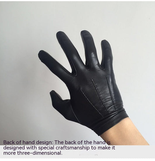 Guantes de Piel de Oveja Forrados en Polar para Hombre - Cálidos y Resistentes - Image 24