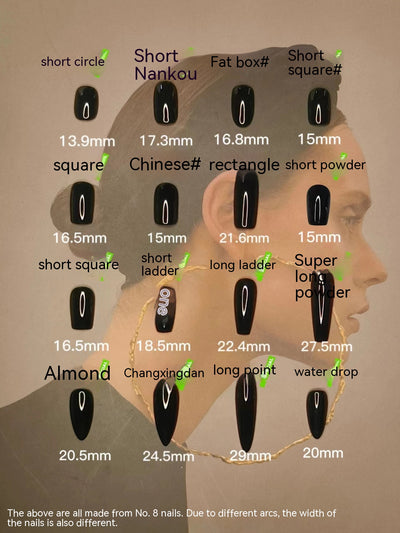 Uñas Decorativas Otoño Invierno con Cristales Brillantes y Efecto Metalizado - Image 15