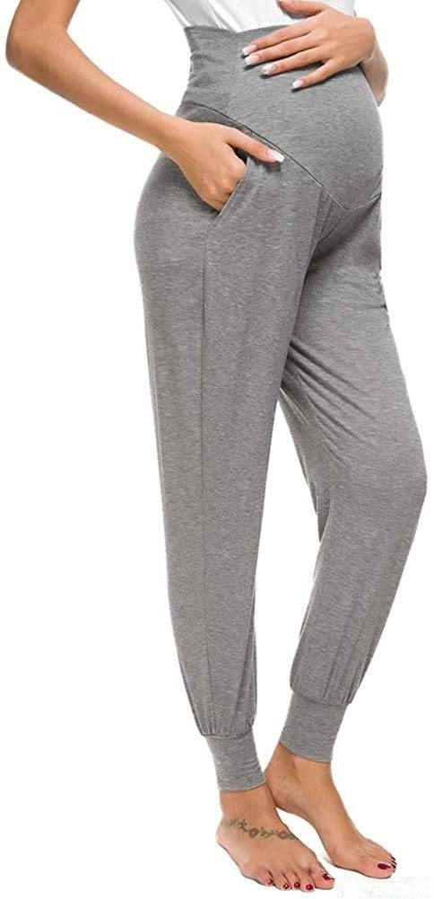 Pantalones Premamá Holgados Cómodos con Cintura Ajustable - Image 8