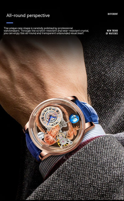 Reloj Tourbillon de Lujo para Hombre - Diseño de Buena Fortuna - Image 17